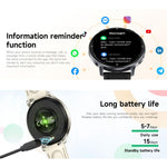 HT39 Smartwatch sportivo ultrasottile da 1,32 pollici con supporto per chiamate Bluetooth, monitoraggio della frequenza cardiaca, della pressione sanguigna e del sonno., Black, Pale Gold