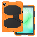 Custodia ibrida in silicone colorato per tablet PC con supporto a V e pellicola protettiva, For Samsung Galaxy A11+ / A9+, For Samsung Galaxy A11 / A9