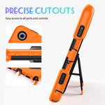 Custodia ibrida in silicone colorato per tablet PC con supporto a V e pellicola protettiva, For Samsung Galaxy A11+ / A9+, For Samsung Galaxy A11 / A9