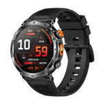 Smartwatch sportivo GPS HT42 da 1,7 pollici con supporto per chiamate Bluetooth, monitoraggio della frequenza cardiaca e del sonno.