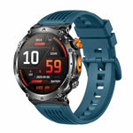 Smartwatch sportivo GPS HT42 da 1,7 pollici con supporto per chiamate Bluetooth, monitoraggio della frequenza cardiaca e del sonno.