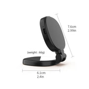 Specchio magnetico portatile con luce LED 3 modalità