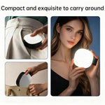 Specchio magnetico portatile con luce LED 3 modalità