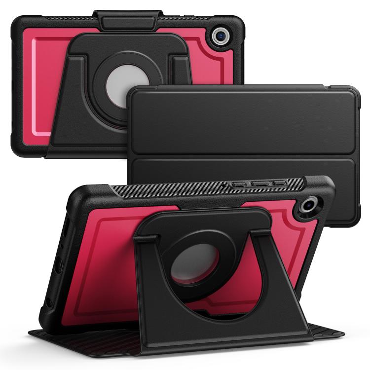 Custodia in pelle con supporto magnetico girevole a nido d'ape per tablet smart, For Samsung Galaxy Tab A11+ / A9+, For Samsung Galaxy Tab A11 / A9