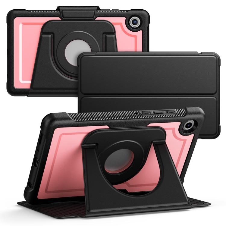 Custodia in pelle con supporto magnetico girevole a nido d'ape per tablet smart, For Samsung Galaxy Tab A11+ / A9+, For Samsung Galaxy Tab A11 / A9