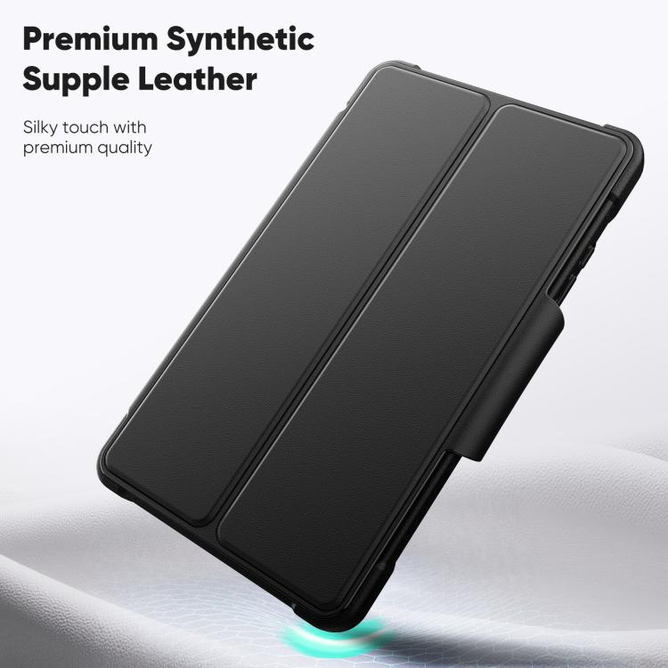 Custodia in pelle con supporto magnetico girevole a nido d'ape per tablet smart, For Samsung Galaxy Tab A11+ / A9+, For Samsung Galaxy Tab A11 / A9
