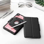 Custodia in pelle con supporto magnetico girevole a nido d'ape per tablet smart, For Samsung Galaxy Tab A11+ / A9+, For Samsung Galaxy Tab A11 / A9