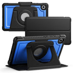 Custodia in pelle con supporto magnetico girevole a nido d'ape per tablet smart, For Samsung Galaxy Tab A11+ / A9+, For Samsung Galaxy Tab A11 / A9