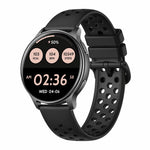 Smartwatch sportivo ultrasottile HT43 da 1,32 pollici con GPS, supporta chiamate Bluetooth, monitoraggio della frequenza cardiaca e del sonno.