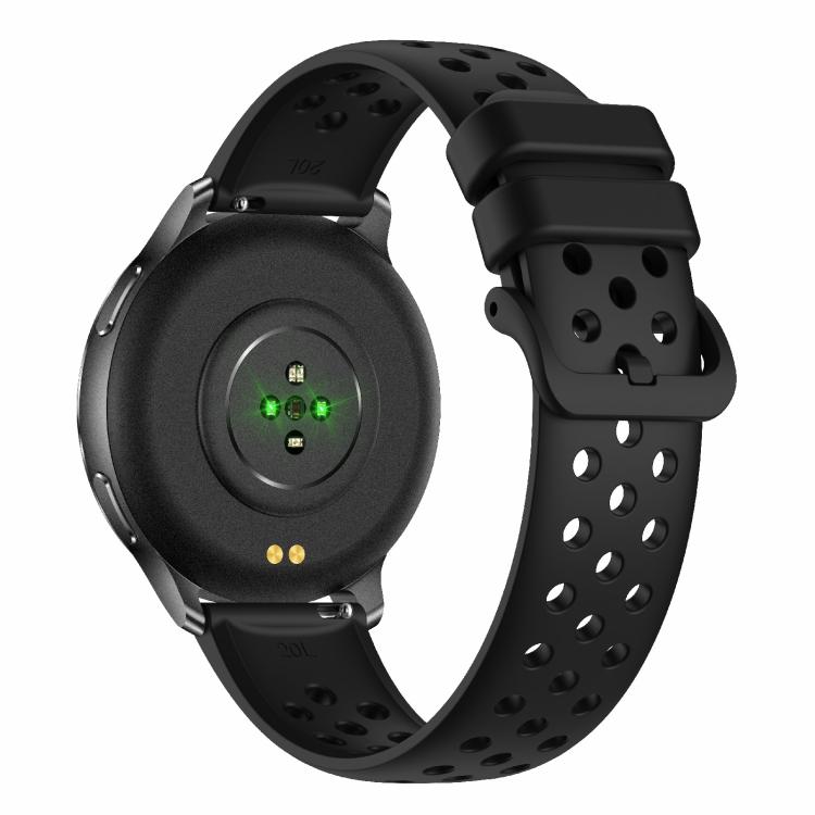 Smartwatch sportivo ultrasottile HT43 da 1,32 pollici con GPS, supporta chiamate Bluetooth, monitoraggio della frequenza cardiaca e del sonno.