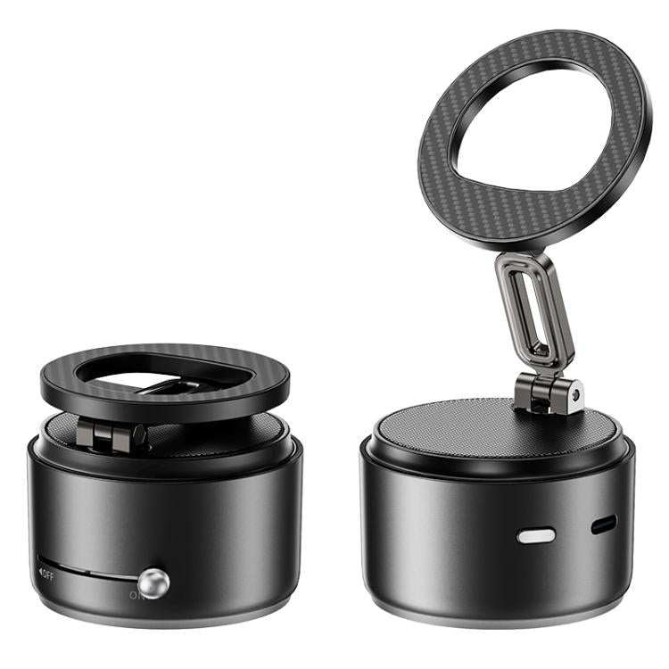 Supporto magnetico multifunzionale per telefono A5 con altoparlante Bluetooth, A5 (Black), A5 (Dark Blue)