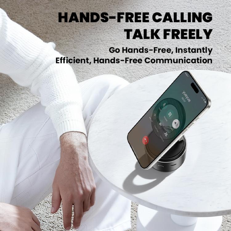 Supporto magnetico multifunzionale per telefono A5 con altoparlante Bluetooth, A5 (Black), A5 (Dark Blue)