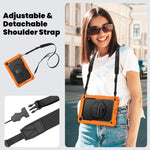 Custodia ibrida in silicone per PC e tablet con tracolla, For Samsung Galaxy Tab A11+ / A9+