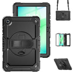 Custodia ibrida in silicone per PC e tablet con tracolla, For Samsung Galaxy Tab A11+ / A9+