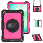 Custodia ibrida in silicone per PC e tablet con tracolla, For Samsung Galaxy Tab A11+ / A9+