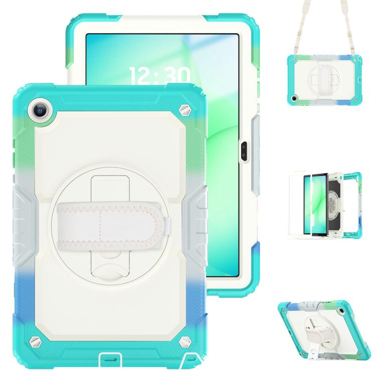 Custodia ibrida in silicone per PC e tablet con tracolla, For Samsung Galaxy Tab A11+ / A9+
