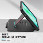 Custodia per tablet in pelle con supporto magnetico Smart B., For Samsung Galaxy Tab A11+ / A9+, For Samsung Galaxy Tab A11 / A9