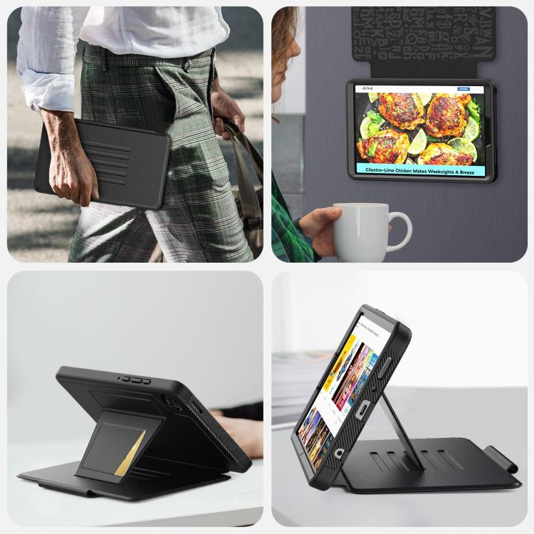 Custodia per tablet in pelle con supporto magnetico Smart B., For Samsung Galaxy Tab A11+ / A9+, For Samsung Galaxy Tab A11 / A9