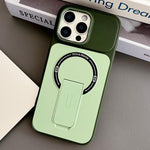 Custodia magnetica ibrida in TPU e PC con supporto, effetto pelle., For iPhone 17 Pro Max, For iPhone 17 Pro, For iPhone 17, For iPhone 16 Pro Max