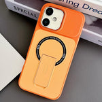 Custodia magnetica ibrida in TPU e PC con supporto, effetto pelle., For iPhone 16 Pro, For iPhone 16, For iPhone 15 Pro Max, For iPhone 15 Pro