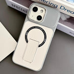 Custodia magnetica ibrida in TPU e PC con supporto, effetto pelle., For iPhone 13 Pro Max, For iPhone 13 Pro, For iPhone 13