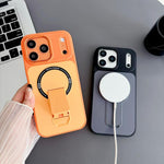 Custodia magnetica ibrida in TPU e PC con supporto, effetto pelle., For iPhone 13 Pro Max, For iPhone 13 Pro, For iPhone 13