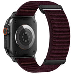 Cinturino per orologio xDfind in nylon a due sezioni con motivo montano., For Apple Watch 42 / 44 / 45 / 46 / 49mm, For Apple Watch 38 / 40 / 41 / S11 42mm