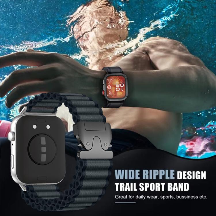 Cinturino per orologio sportivo fuoristrada in nylon con fibbia a paracadute xDfind, For Huawei Watch Fit4 Pro / Fit4 / Fit3
