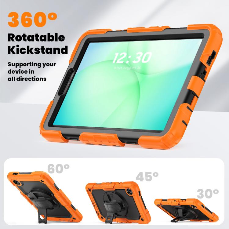 Custodia ibrida in silicone per PC e tablet con tracolla, For Samsung Galaxy Tab A11 / A9