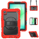 Custodia ibrida in silicone per PC e tablet con tracolla, For Samsung Galaxy Tab A11 / A9