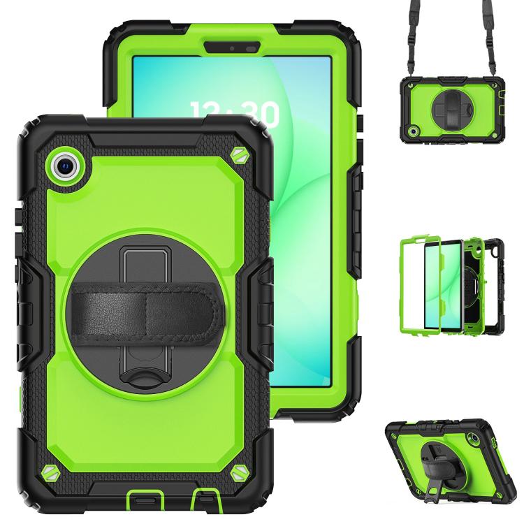 Custodia ibrida in silicone per PC e tablet con tracolla, For Samsung Galaxy Tab A11 / A9