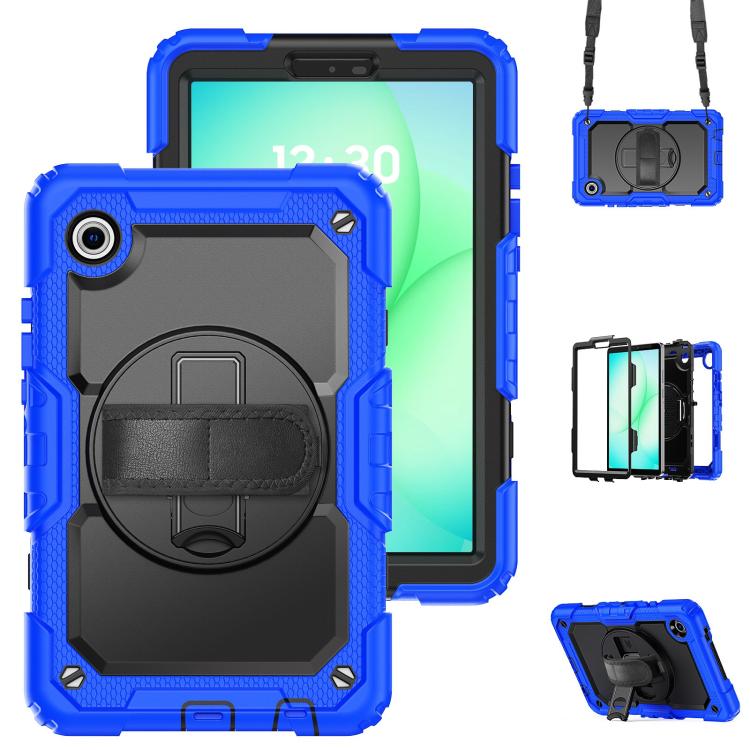 Custodia ibrida in silicone per PC e tablet con tracolla, For Samsung Galaxy Tab A11 / A9