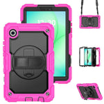 Custodia ibrida in silicone per PC e tablet con tracolla, For Samsung Galaxy Tab A11 / A9