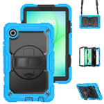 Custodia ibrida in silicone per PC e tablet con tracolla, For Samsung Galaxy Tab A11 / A9