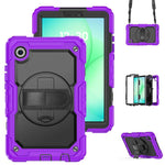 Custodia ibrida in silicone per PC e tablet con tracolla, For Samsung Galaxy Tab A11 / A9