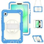Custodia ibrida in silicone per PC e tablet con tracolla, For Samsung Galaxy Tab A11 / A9