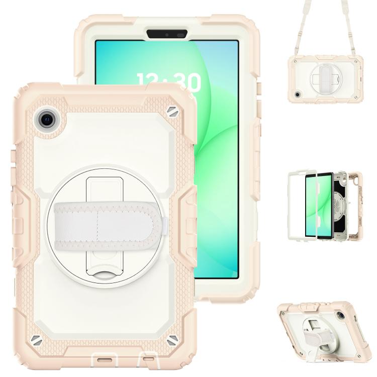 Custodia ibrida in silicone per PC e tablet con tracolla, For Samsung Galaxy Tab A11 / A9