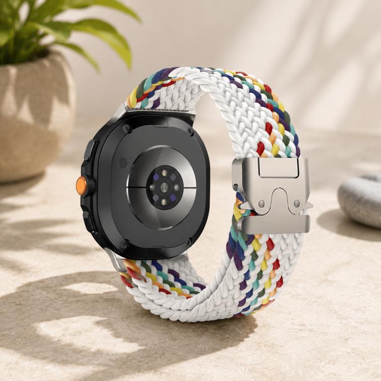 Cinturino per orologio xDfind con fibbia a paracadute e passante in nylon intrecciato., For Samsung Galaxy Watch8 / Watch8 Classic