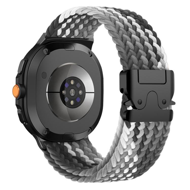 Cinturino per orologio xDfind con fibbia a paracadute e passante in nylon intrecciato., For Samsung Galaxy Watch8 / Watch8 Classic
