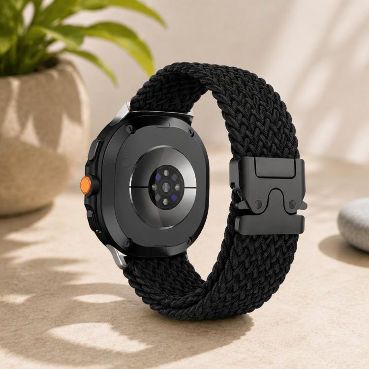 Cinturino per orologio xDfind con fibbia a paracadute e passante in nylon intrecciato., For Samsung Galaxy Watch8 / Watch8 Classic