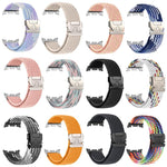 Cinturino per orologio xDfind con fibbia a paracadute e passante in nylon intrecciato., For Samsung Galaxy Watch8 / Watch8 Classic