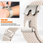 Cinturino per orologio xDfind con fibbia a paracadute e passante in nylon intrecciato., For Samsung Galaxy Watch8 / Watch8 Classic