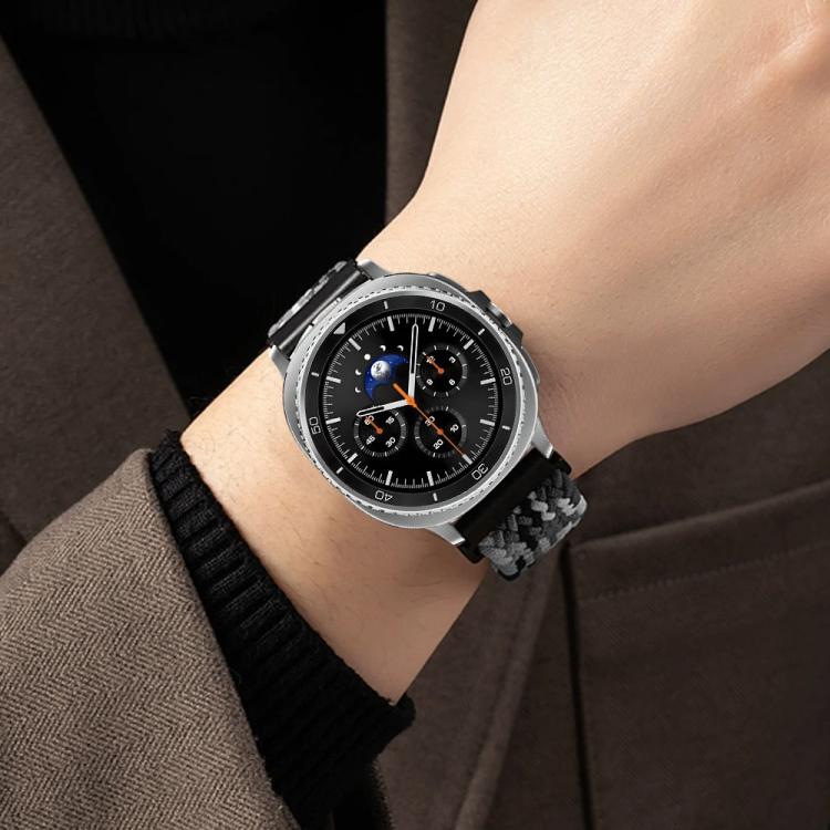 Cinturino per orologio xDfind con fibbia a paracadute e passante in nylon intrecciato., For Samsung Galaxy Watch8 / Watch8 Classic