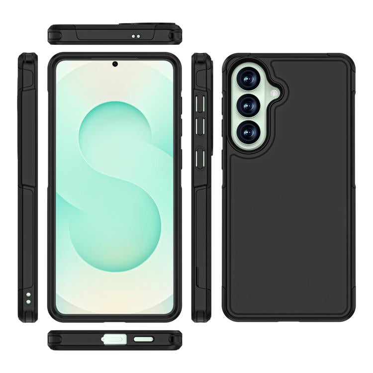 Custodia per telefono ibrida in PC e TPU RedPepper Armor, For Samsung Galaxy S26+ 5G, For Samsung Galaxy S26 Ultra 5G, For Samsung Galaxy S26 5G, For Samsung Galaxy S25 5G, For Samsung Galaxy S25+ 5G, For Samsung Galaxy S25 Ultra 5G