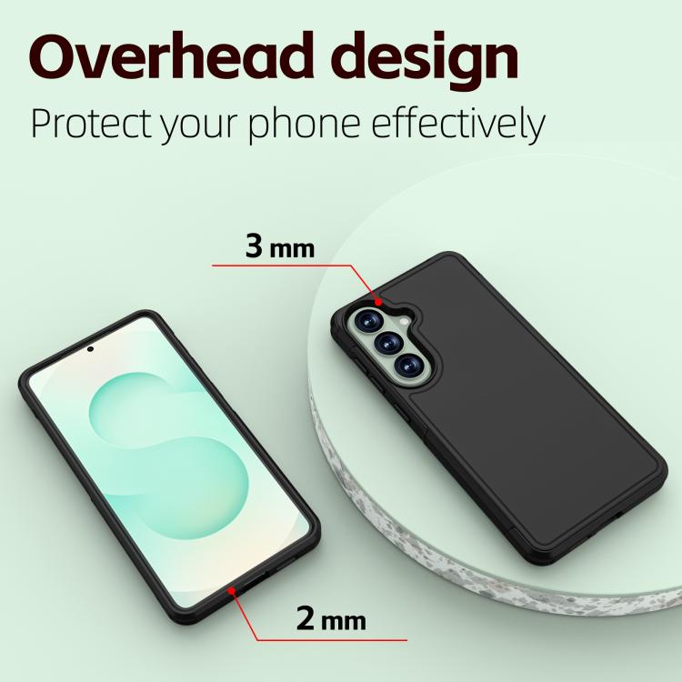 Custodia per telefono ibrida in PC e TPU RedPepper Armor, For Samsung Galaxy S26+ 5G, For Samsung Galaxy S26 Ultra 5G, For Samsung Galaxy S26 5G, For Samsung Galaxy S25 5G, For Samsung Galaxy S25+ 5G, For Samsung Galaxy S25 Ultra 5G