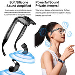 Occhiali intelligenti XK One Mac 8MP con controllo vocale touch, lenti a colori variabili e intelligenza artificiale.