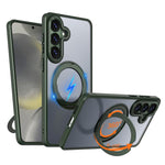 Custodia per telefono Kalebol MagSafe con anello in metallo., For Galaxy S26 5G