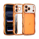 Custodia per telefono in TPU antiurto con motivo a stella intrecciata e diamante, galvanizzata., For iPhone 17 Pro Max, For iPhone 17 Pro, For iPhone 17, For iPhone 16 Pro Max