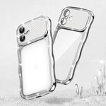 Custodia per telefono in TPU antiurto con motivo a stella intrecciata e diamante, galvanizzata., For iPhone 17 Pro Max, For iPhone 17 Pro, For iPhone 17, For iPhone 16 Pro Max