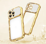 Custodia per telefono in TPU antiurto con motivo a stella intrecciata e diamante, galvanizzata., For iPhone 17 Pro Max, For iPhone 17 Pro, For iPhone 17, For iPhone 16 Pro Max